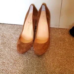 Ivanka trump suede heels